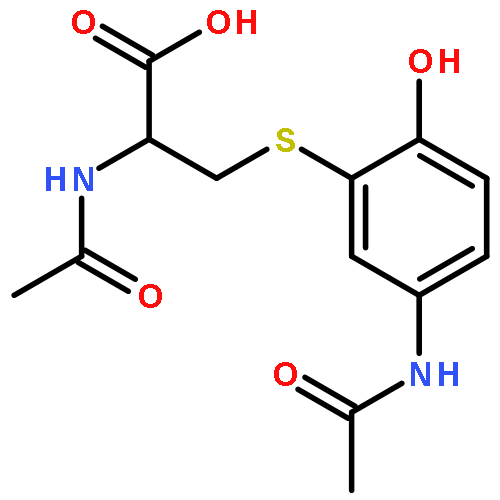 L-Cysteine,N-acetyl-S-[5-(acetylamino)-2-hydroxyphenyl]-