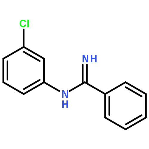 Benzenecarboximidamide, N-(3-chlorophenyl)-