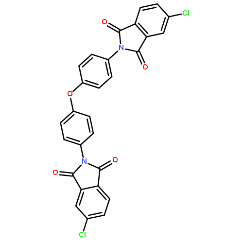 1H-Isoindole-1,3(2H)-dione, 2,2'-(oxydi-4,1-phenylene)bis[5-chloro-