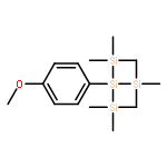 Trisilane, 2-(4-methoxyphenyl)-1,1,1,3,3,3-hexamethyl-2-(trimethylsilyl)-