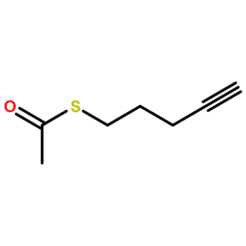 Ethanethioic acid, S-4-pentynyl ester