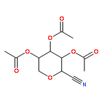 (3S,4S,5R)-2-Cyanotetrahydro-2H-pyran-3,4,5-triyl triacetate (non -preferred name)