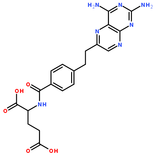 N-{4-[2-(2,4-diaminopteridin-6-yl)ethyl]benzoyl}glutamic acid