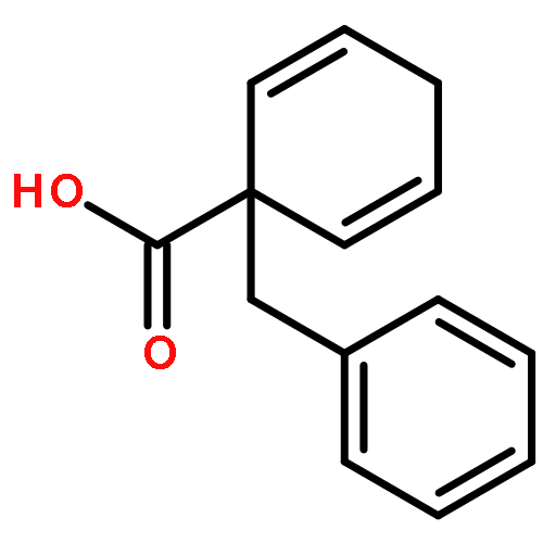 2,5-Cyclohexadiene-1-carboxylic acid, 1-(phenylmethyl)-