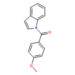 1H-Indole, 1-(4-methoxybenzoyl)-