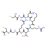 L-Cysteine,L-cysteinylglycyl-L-asparaginyl-L-lysyl-L-arginyl-L-threonyl-L-arginylglycyl-