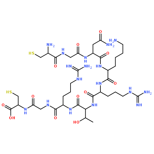 L-Cysteine,L-cysteinylglycyl-L-asparaginyl-L-lysyl-L-arginyl-L-threonyl-L-arginylglycyl-