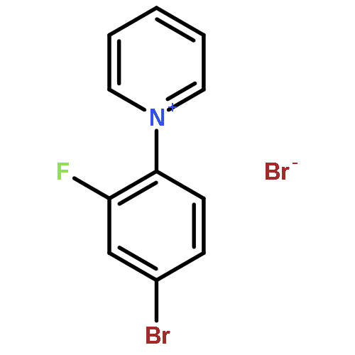 Pyridinium, 1-(4-bromo-2-fluorophenyl)-, bromide