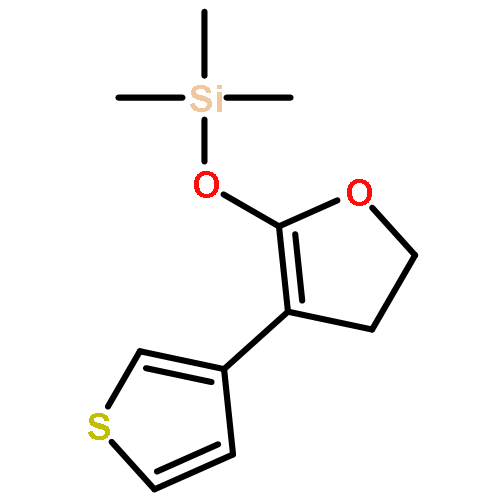 SILANE, [[4,5-DIHYDRO-3-(3-THIENYL)-2-FURANYL]OXY]TRIMETHYL-