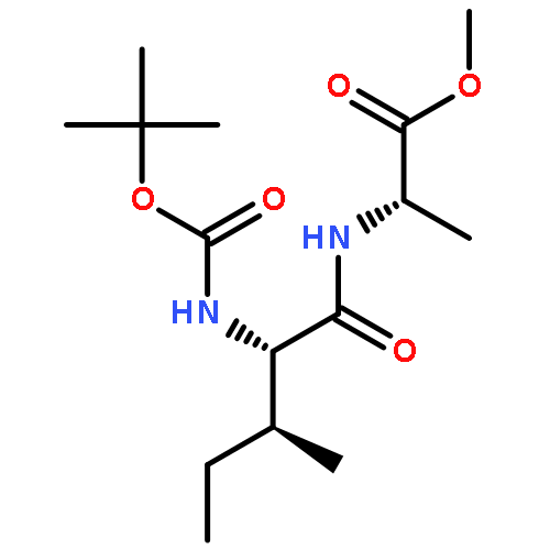 L-ALANINE, N-[(1,1-DIMETHYLETHOXY)CARBONYL]-L-ISOLEUCYL-, METHYL ESTER