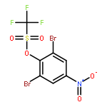 Methanesulfonic acid, trifluoro-, 2,6-dibromo-4-nitrophenyl ester