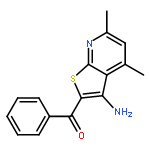 Methanone, (3-amino-4,6-dimethylthieno[2,3-b]pyridin-2-yl)phenyl-