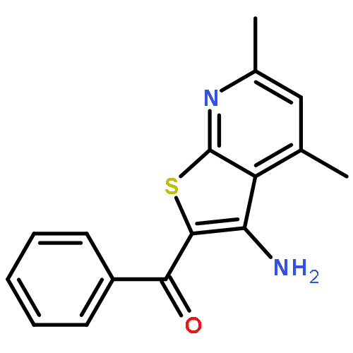 Methanone, (3-amino-4,6-dimethylthieno[2,3-b]pyridin-2-yl)phenyl-