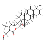 (4beta,17alphaOH,22R)-4,17,27-Trihydroxy1-oxowitha-2,5,24-trienolide