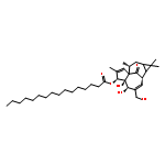 (2R,5R,5aS,6S,9R)-5,5a-dihydroxy-4-(hydroxymethyl)-1,1,7,9-tetramethyl-11-oxo-1a,2,5,5a,6,9,10,10a-octahydro-1H-2,8a-methanocyclopenta[a]cyclopropa[e][10]annulen-6-yl hexadecanoate