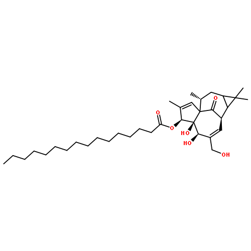 (2R,5R,5aS,6S,9R)-5,5a-dihydroxy-4-(hydroxymethyl)-1,1,7,9-tetramethyl-11-oxo-1a,2,5,5a,6,9,10,10a-octahydro-1H-2,8a-methanocyclopenta[a]cyclopropa[e][10]annulen-6-yl hexadecanoate