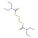 ETHANAMINE, N,N'-(TETRATHIODICARBONOTHIOYL)BIS[N-ETHYL-