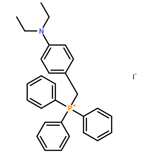 Phosphonium, [[4-(diethylamino)phenyl]methyl]triphenyl-, iodide