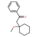 Ethanone, 2-(1-methoxycyclohexyl)-1-phenyl-