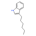 1H-Indole, 3-hexyl-