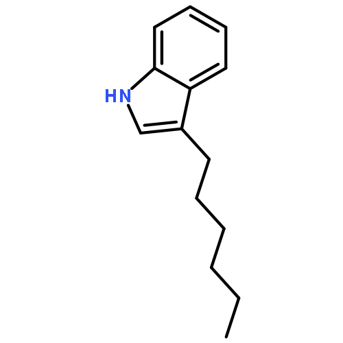 1H-Indole, 3-hexyl-