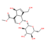 methyl (1S,4aS,5S,7aS)-5-hydroxy-7-(hydroxymethyl)-1-(((2S,3R,4S,5S,6R)-3,4,5-trihydroxy-6-(hydroxymethyl)tetrahydro-2H-pyran-2-yl)oxy)-1,4a,5,7a-tetrahydrocyclopenta[c]pyran-4-carboxylate