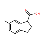 6-Chloro-2,3-dihydro-1H-indene-1-carboxylic acid