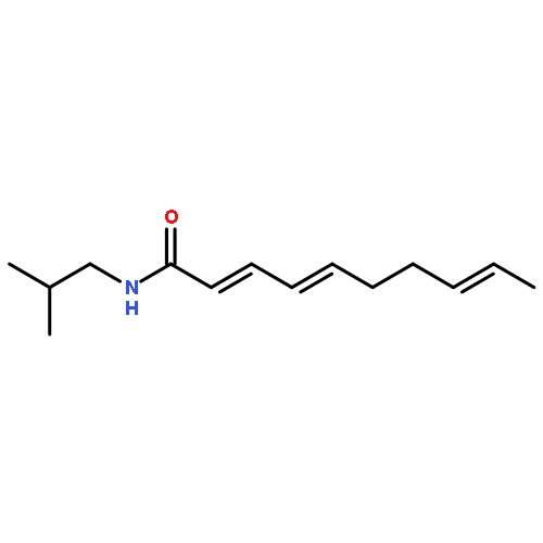 2,4,8-Decatrienamide, N-(2-methylpropyl)-, (2E,4E,8Z)-