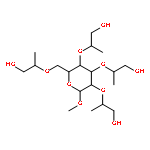 Poly[oxy(methyl-1,2-ethanediyl)],a-hydro-w-hydroxy-, ether with methylD-glucopyranoside (4:1)