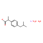 Benzeneacetic acid, a-methyl-4-(2-methylpropyl)-, sodium salt,dihydrate