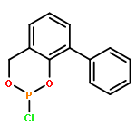 4H-1,3,2-BENZODIOXAPHOSPHORIN, 2-CHLORO-8-PHENYL-