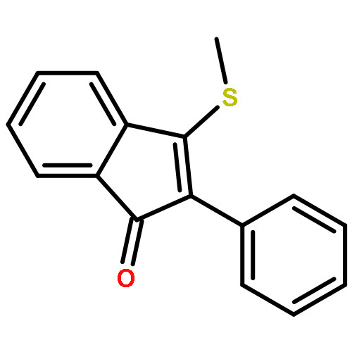 3-METHYLSULFANYL-2-PHENYLINDEN-1-ONE