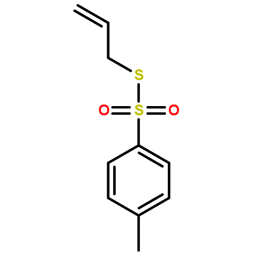 BENZENESULFONOTHIOIC ACID, 4-METHYL-, S-2-PROPENYL ESTER