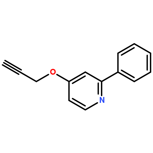 PYRIDINE, 2-PHENYL-4-(2-PROPYNYLOXY)-