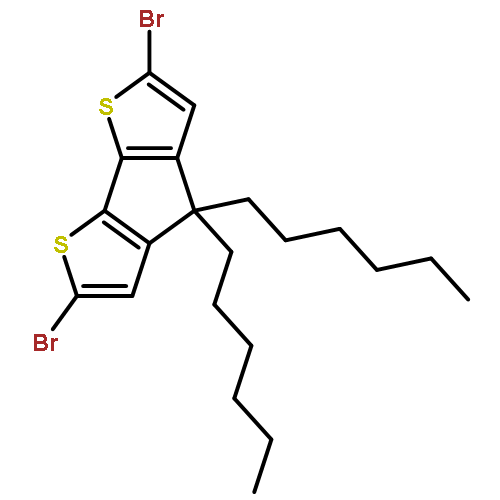 2,6-Dibromo-4,4-dihexyl-4H-cyclopenta[1,2-b:5,4-b']dithiophene