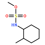 SULFAMIC ACID, (2-METHYLCYCLOHEXYL)-, METHYL ESTER