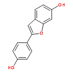 6-Benzofuranol, 2-(4-hydroxyphenyl)-