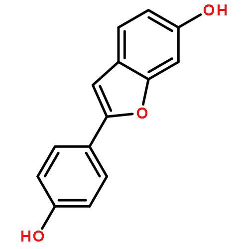 6-Benzofuranol, 2-(4-hydroxyphenyl)-