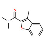 2-BENZOFURANCARBOXAMIDE, N,N,3-TRIMETHYL-