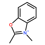 2,3-dimethyl-1,3-benzoxazol-3-ium