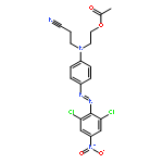 2-[N-(2-cyanoethyl)-4-[(2,6-dichloro-4-nitrophenyl)azo]anilino]ethyl acetate