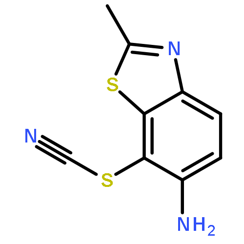 (6-AMINO-2-METHYL-1,3-BENZOTHIAZOL-7-YL) THIOCYANATE