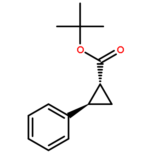 CYCLOPROPANECARBOXYLIC ACID, 2-PHENYL-, 1,1-DIMETHYLETHYL ESTER, (1R,2R)-REL-