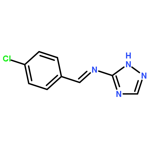 1-(4-chlorophenyl)-n-(2h-1,2,4-triazol-3-yl)methanimine