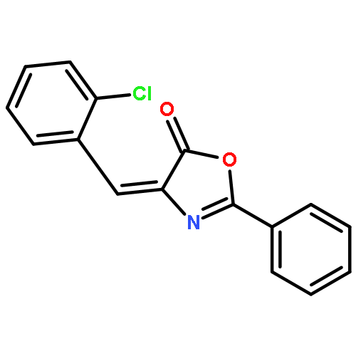 4-(2-chlorobenzylidene)-2-phenyl-1,3-oxazol-5(4H)-one