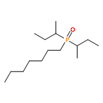 Phosphine oxide, heptylbis(1-methylpropyl)-