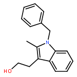 1H-Indole-3-ethanol, 2-methyl-1-(phenylmethyl)-