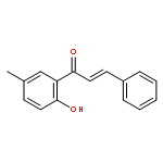 2-Propen-1-one, 1-(2-hydroxy-5-methylphenyl)-3-phenyl-, (2E)-