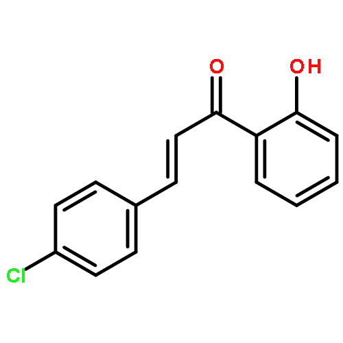 2-Propen-1-one, 3-(4-chlorophenyl)-1-(2-hydroxyphenyl)-, (2E)-