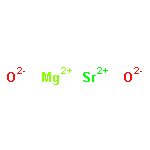 Magnesium strontium oxide